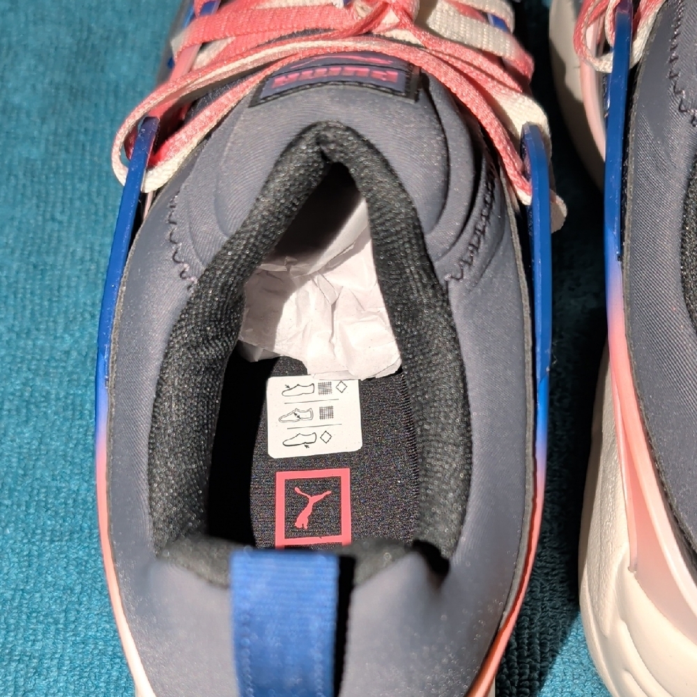 PUMA Blaze Of Glory Psychedelics Lace Up Sneakers Men's 9.5 New - Picture 9 of 11